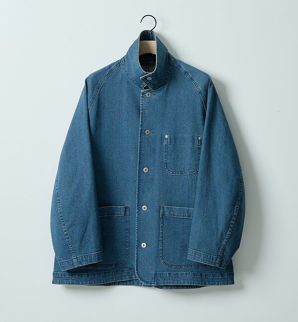 ABAHOUSE「【セットアップ対応】COVEROSS DENIM カバーオールジャケット / ス」|ブルゾン・スタジャン|