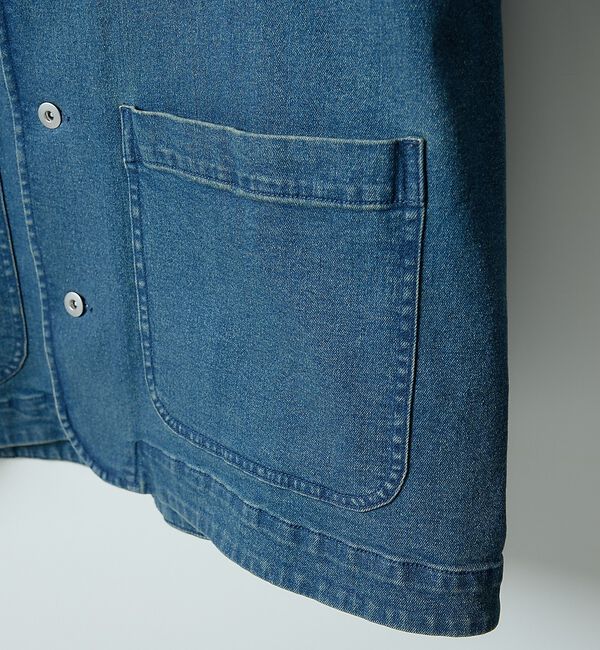 ABAHOUSE「【セットアップ対応】COVEROSS DENIM カバーオールジャケット / ス」|ブルゾン・スタジャン|