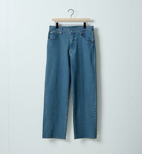 ABAHOUSE「【セットアップ対応】COVEROSS DENIM ストレートスラックス / スト」|デニム|ネイビー