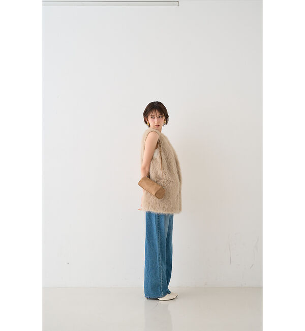 Rouge vif「【一部店舗限定】エコファーベスト」|ベスト・ジレ|
