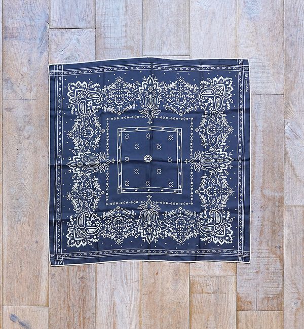 Rouge vif「【manipuri/マニプリ】65&times;65 メドウバンダナ/スカーフ/シルク」|バンダナ・スカーフ|