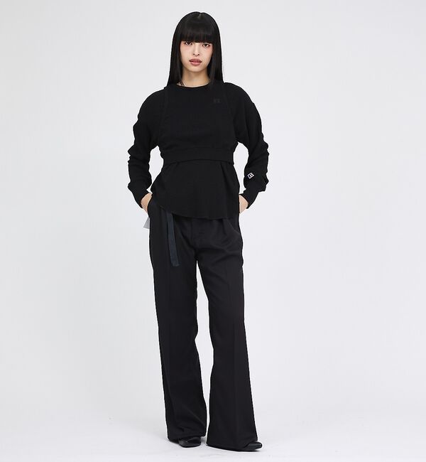 Rouge vif「【RUSSELL ATHLETIC/ラッセル アスレチック】スラブリブタンク＆ロ」|Tシャツ・カットソー|