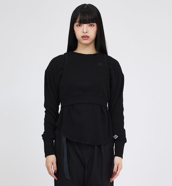 Rouge vif「【RUSSELL ATHLETIC/ラッセル アスレチック】スラブリブタンク＆ロ」|Tシャツ・カットソー|