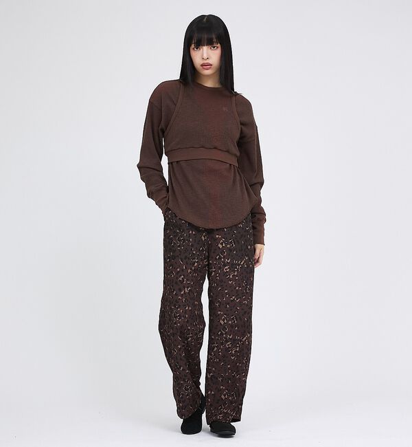 Rouge vif「【RUSSELL ATHLETIC/ラッセル アスレチック】スラブリブタンク＆ロ」|Tシャツ・カットソー|