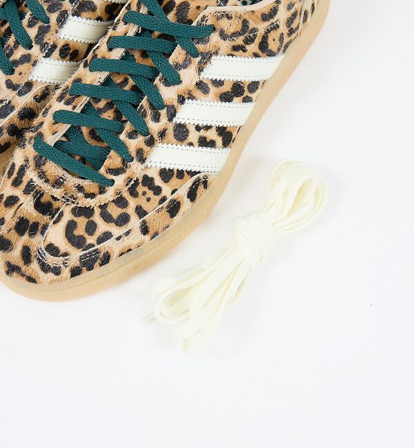 Rouge vif「【adidas/アディダス】Leopard Print HANDBALL SPE」|スニーカー|