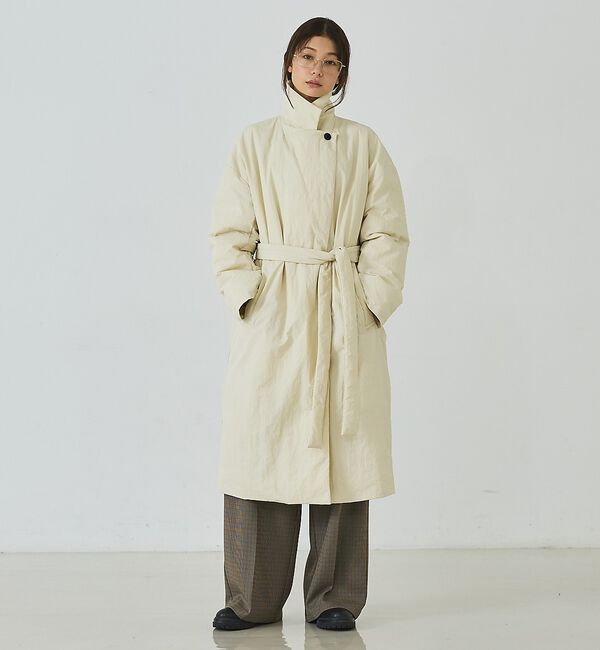 abahouse mavie「【撥水】中綿チェスターロングコート【予約】」|その他|