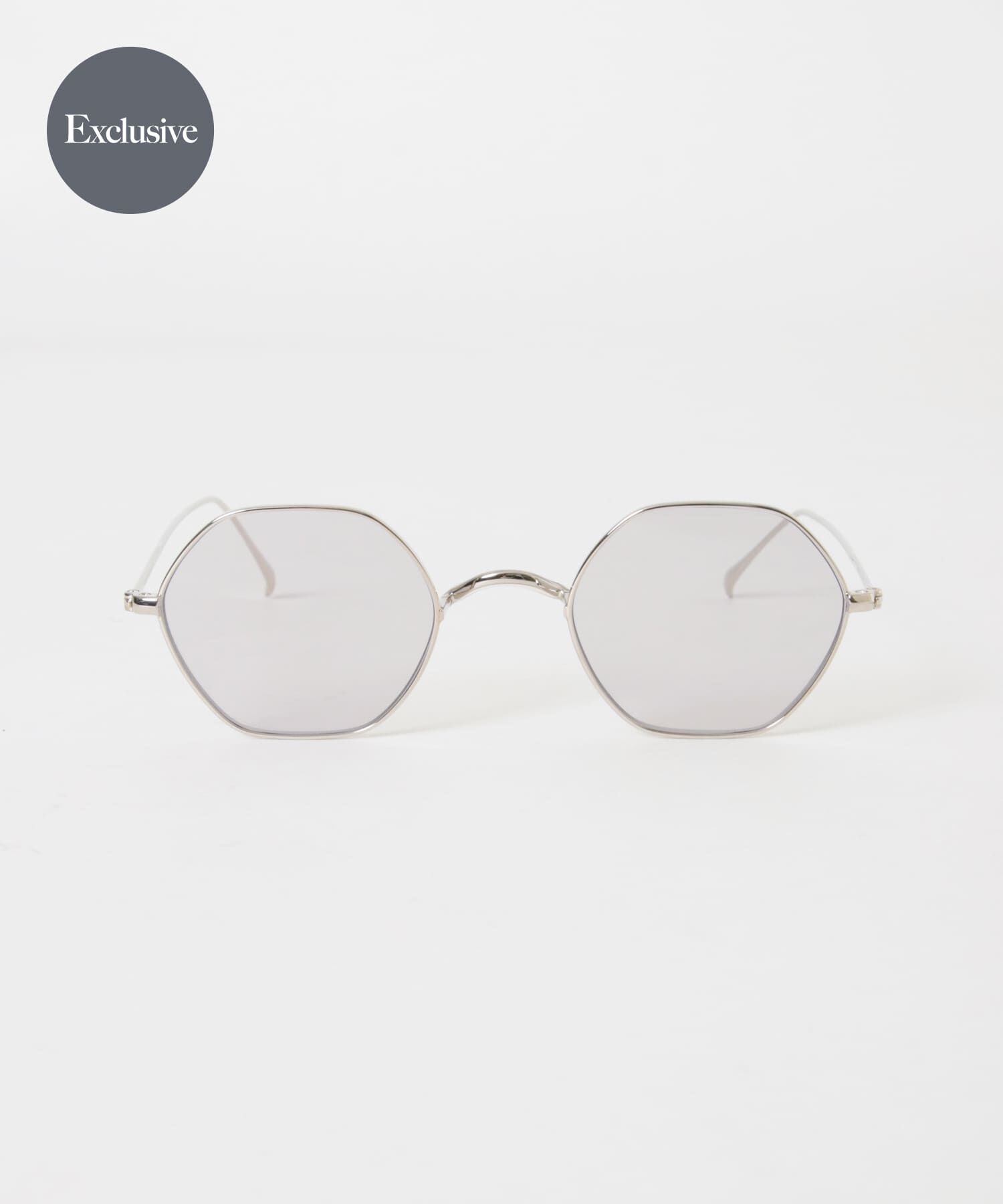 URBAN RESEARCH「『別注』KANEKO OPTICAL&times;URBAN RESEARCH　URA-9」|メガネ|シルバー系その他