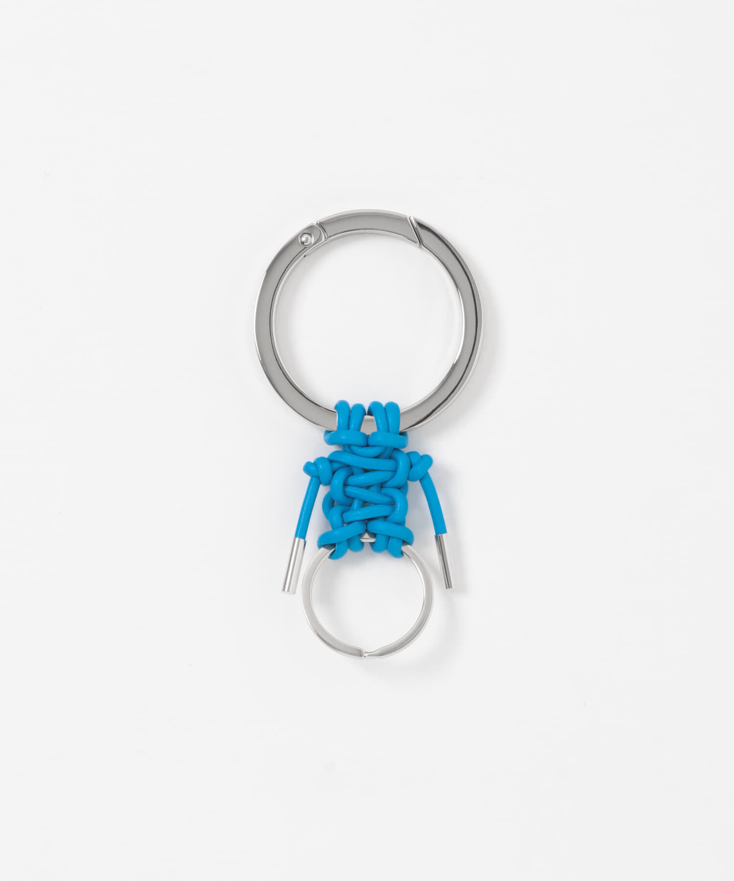 URBAN RESEARCH「『一部別注カラー』ITTI　CRISTY KNOTMAN RING」|チャーム・キーホルダー|ブルー