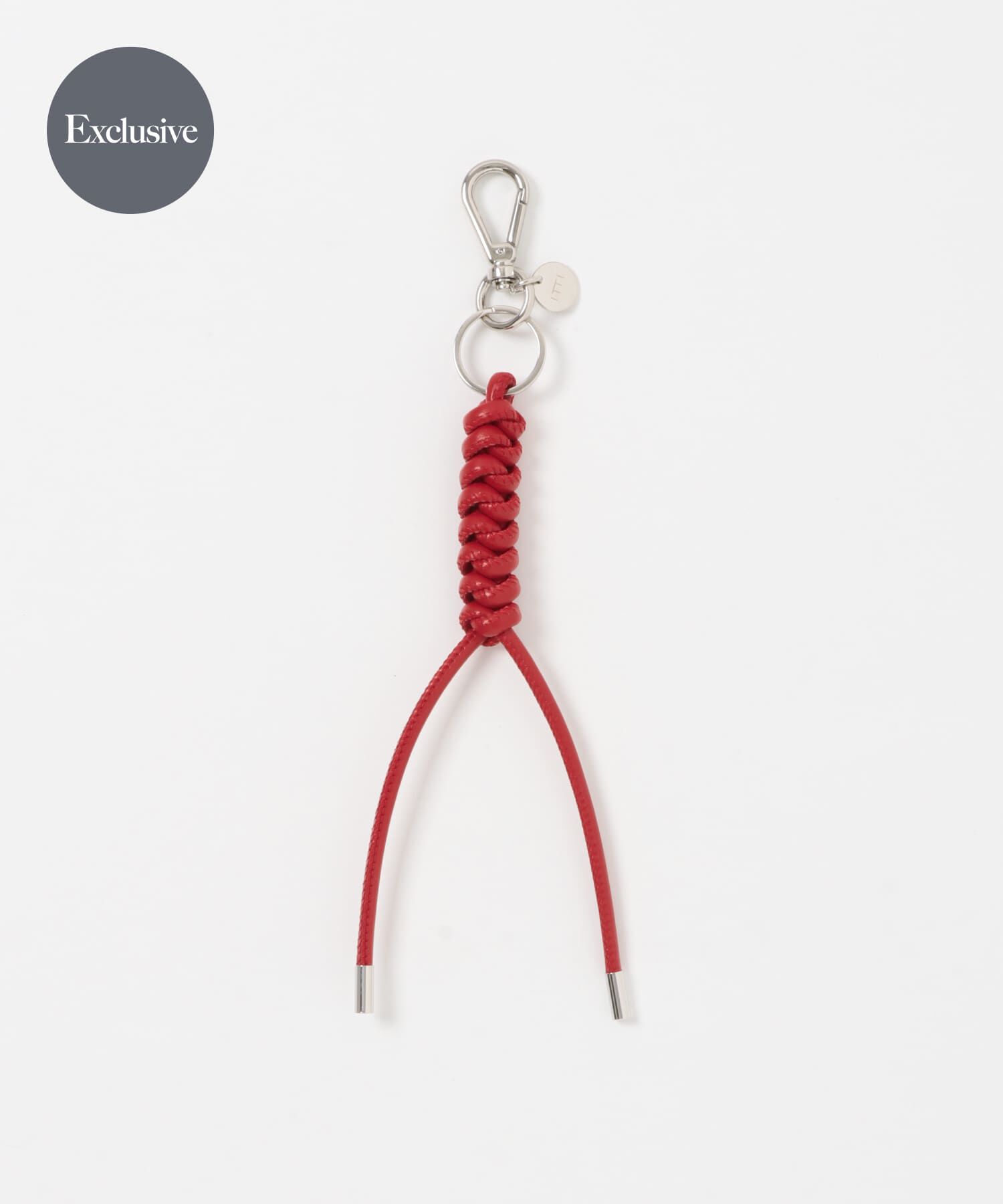 URBAN RESEARCH「『一部別注カラー』ITTI　CRISTY SNAKEKNOT CHARM」|チャーム・キーホルダー|レッド
