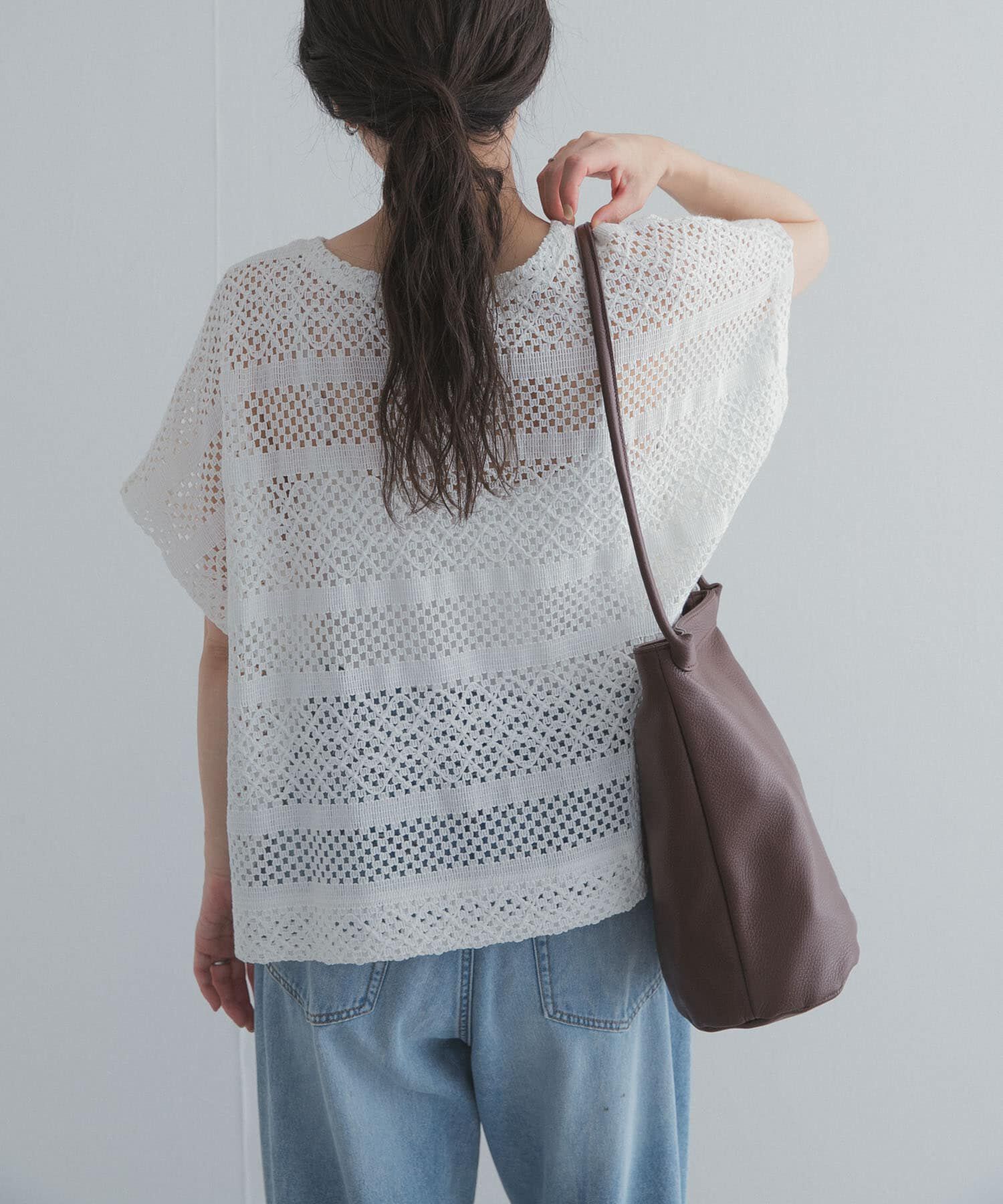URBAN RESEARCH DOORS「クロップドレースプルオーバー」|その他|
