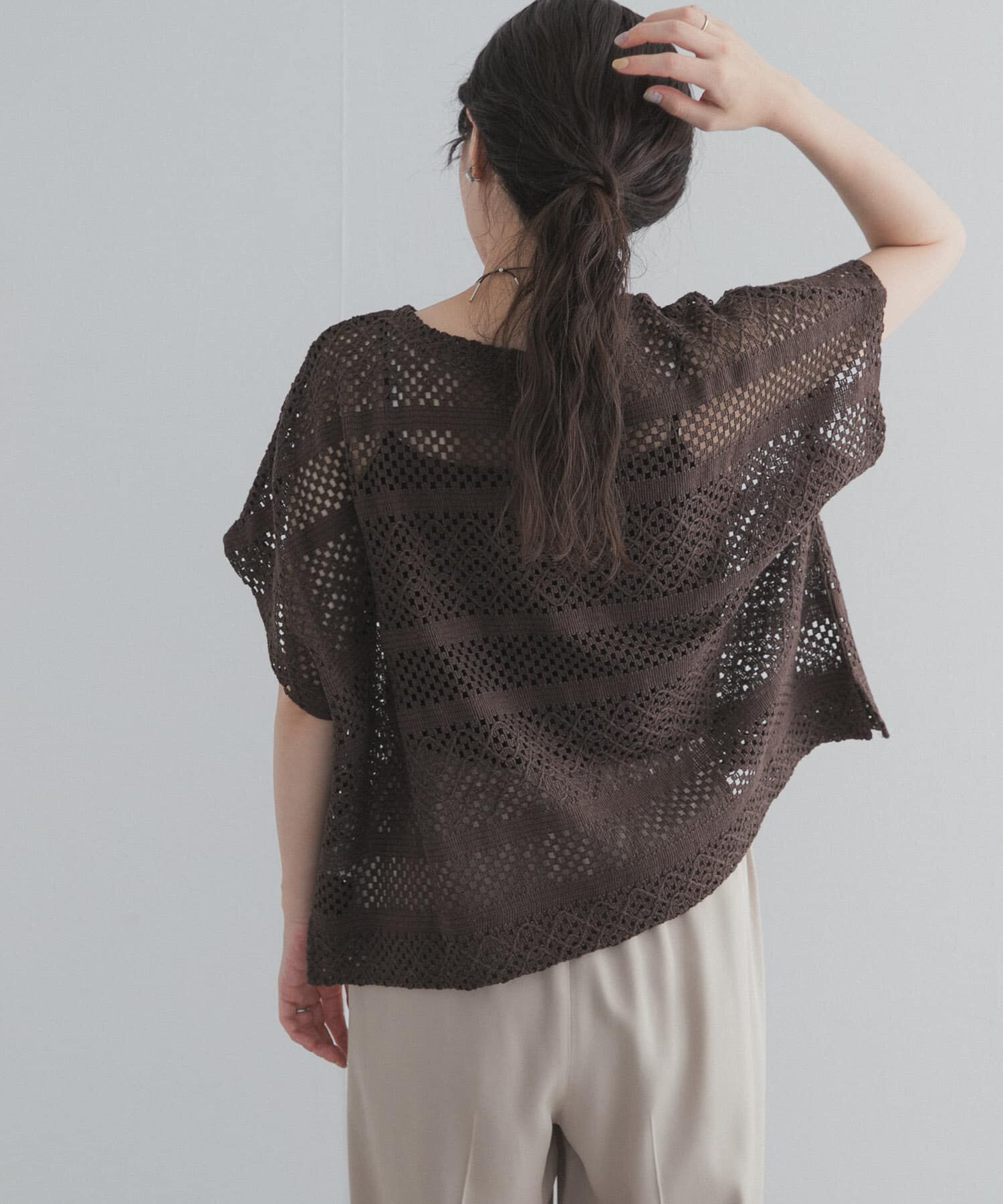 URBAN RESEARCH DOORS「クロップドレースプルオーバー」|その他|