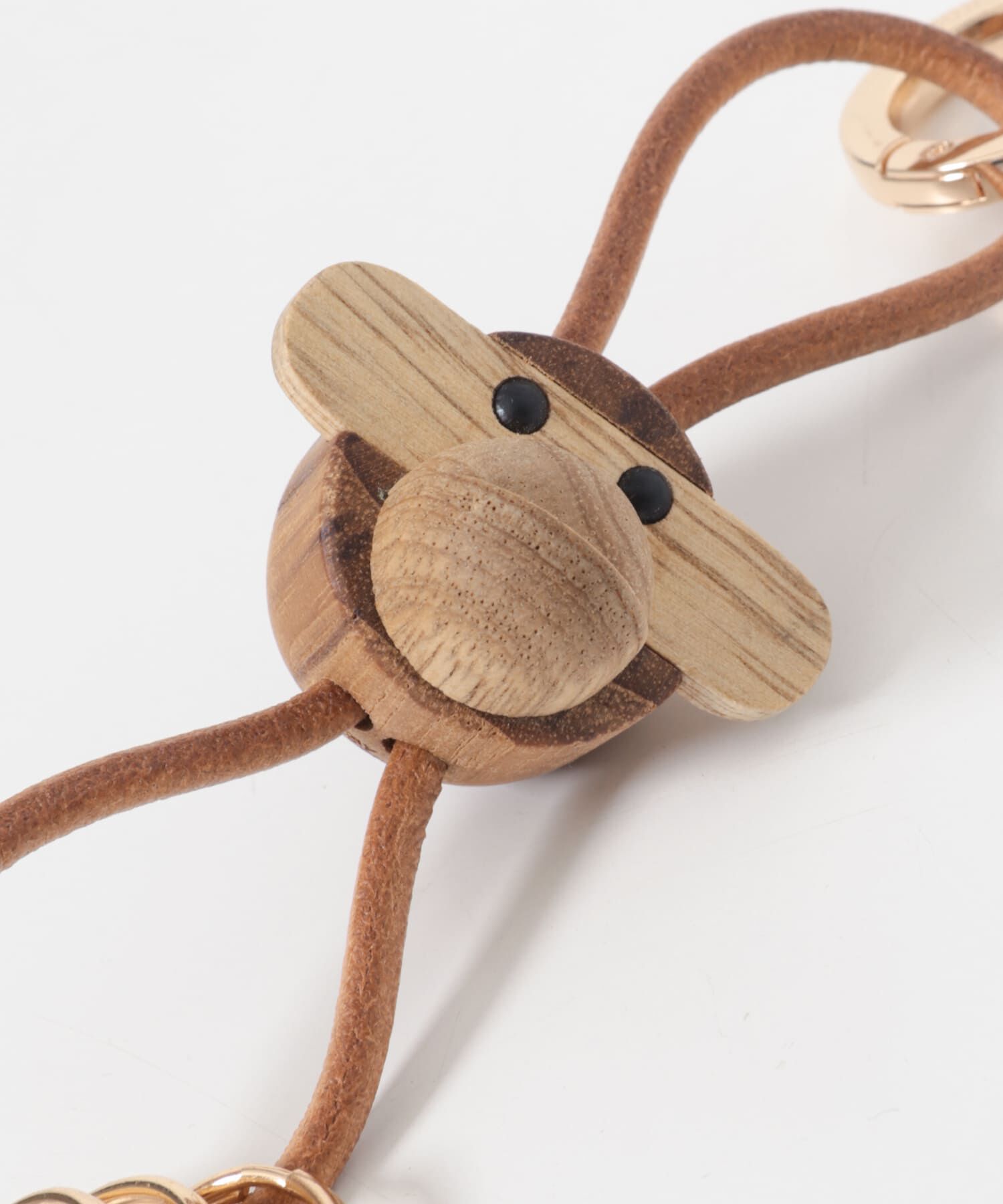 URBAN RESEARCH DOORS「KAY BOJESEN DENMARK　キーチェーン Monkey gold」|チャーム・キーホルダー|