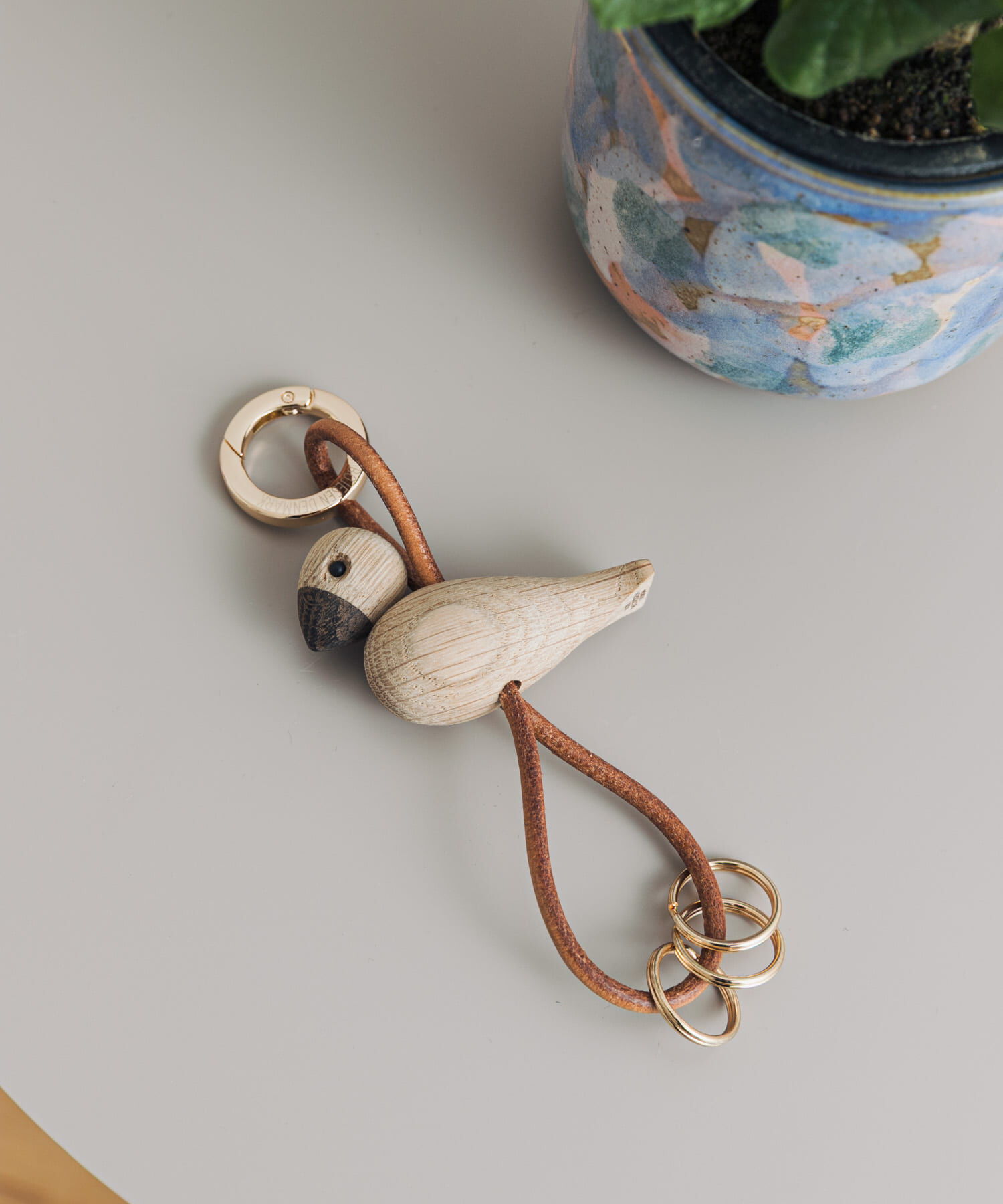 URBAN RESEARCH DOORS「KAY BOJESEN DENMARK　キーチェーン Bird gold」|チャーム・キーホルダー|