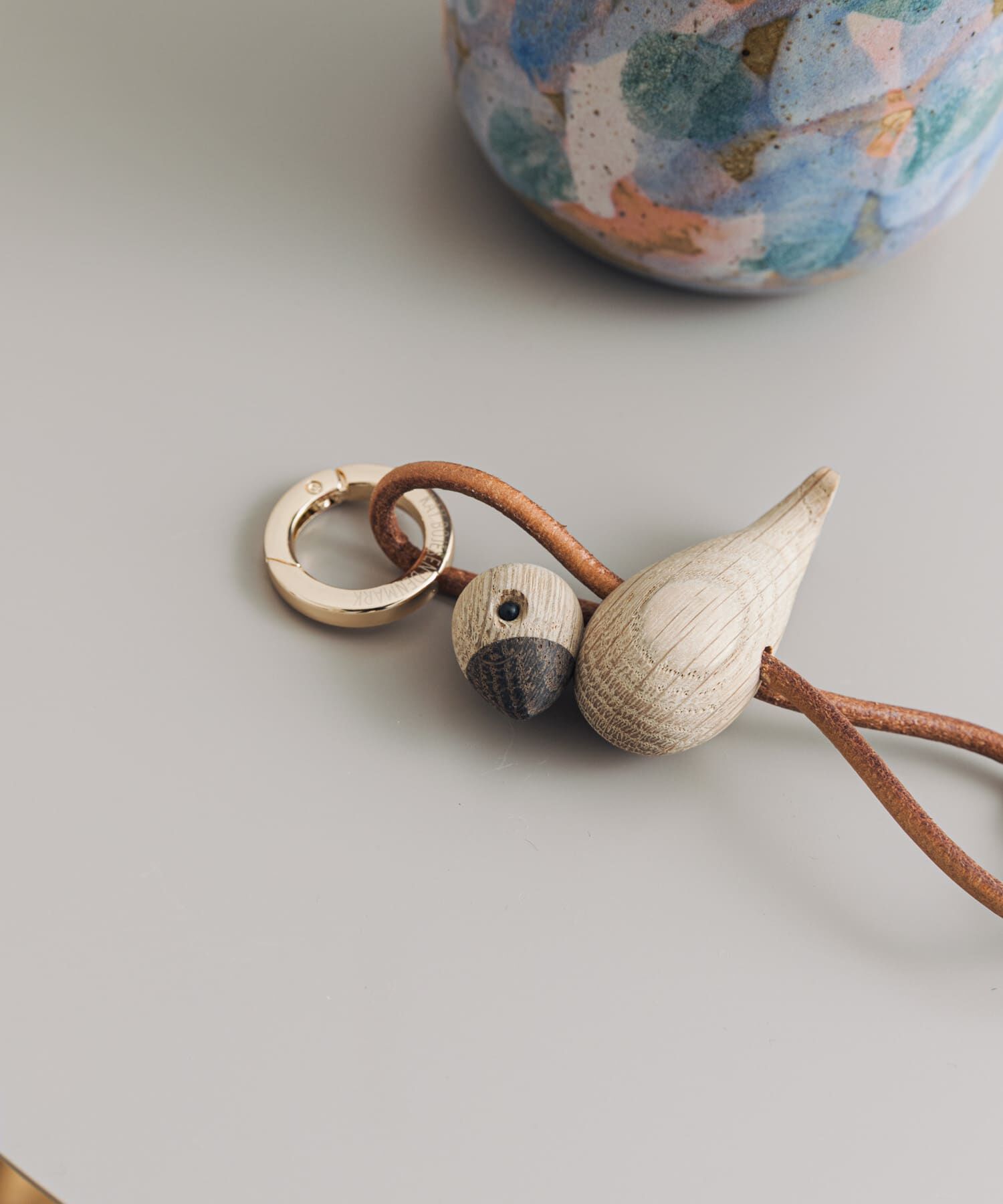 URBAN RESEARCH DOORS「KAY BOJESEN DENMARK　キーチェーン Bird gold」|チャーム・キーホルダー|
