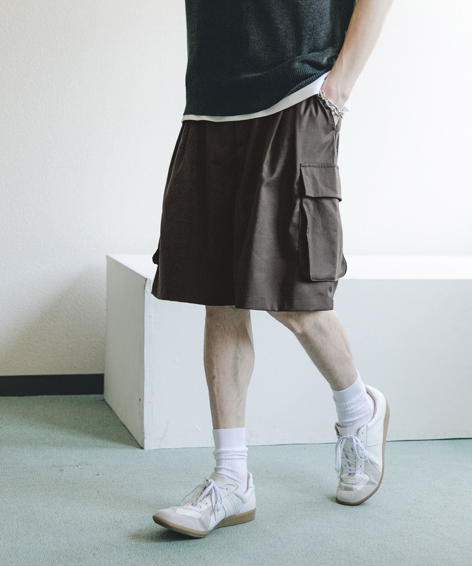 SENSE OF PLACE by URBAN RESEARCH「ワイドカーゴショートパンツ」|その他|