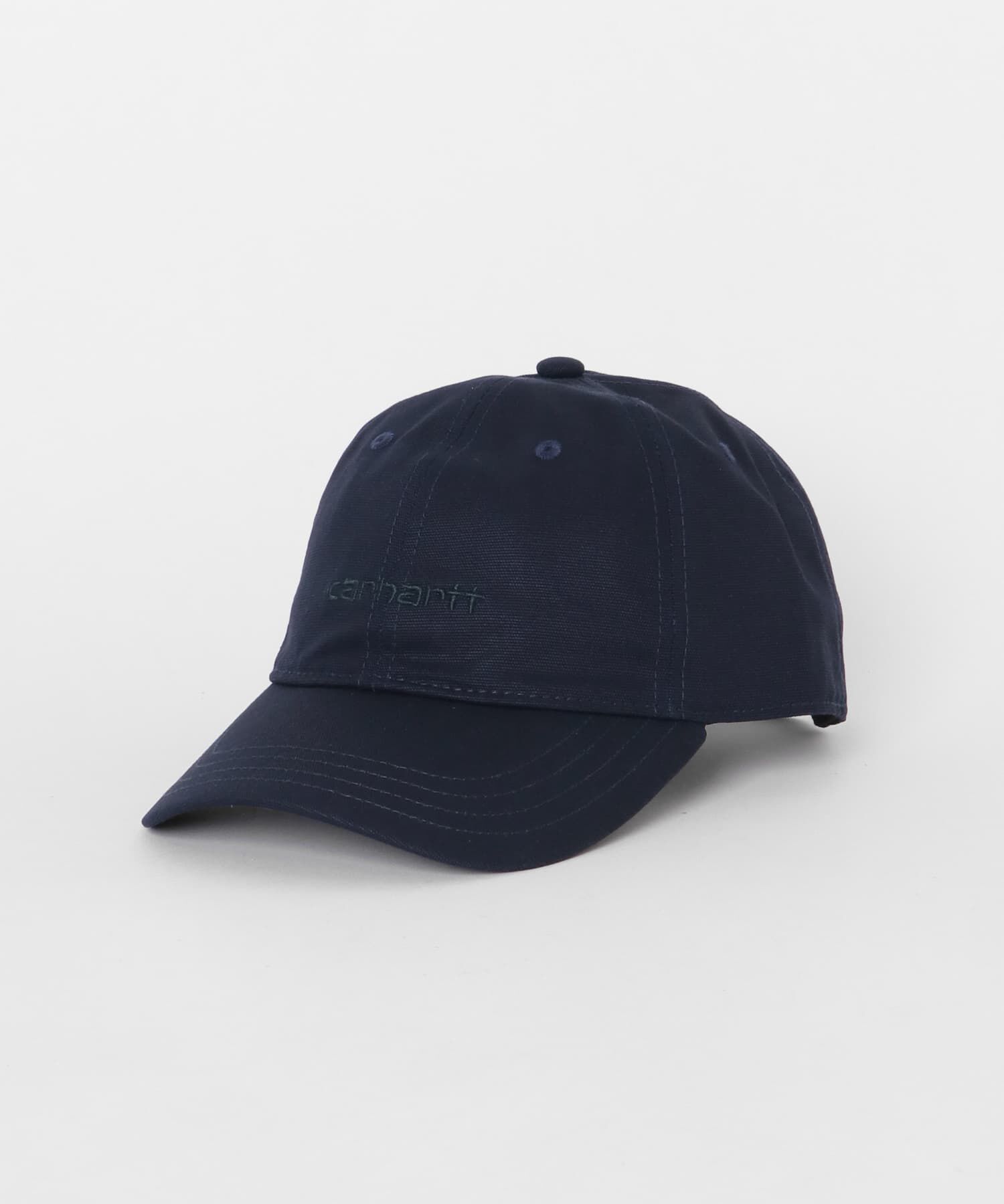 SENSE OF PLACE by URBAN RESEARCH「CARHARTT　Canvas Script Cap」|キャップ・キャスケット|ネイビー