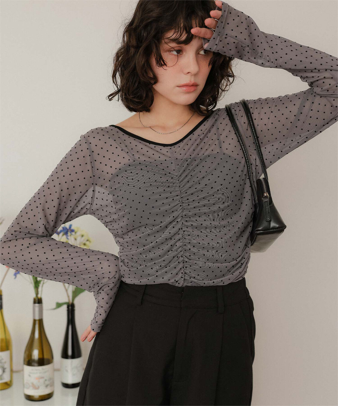 titivate「ロングスリーブインナートップス」|Tシャツ・カットソー|