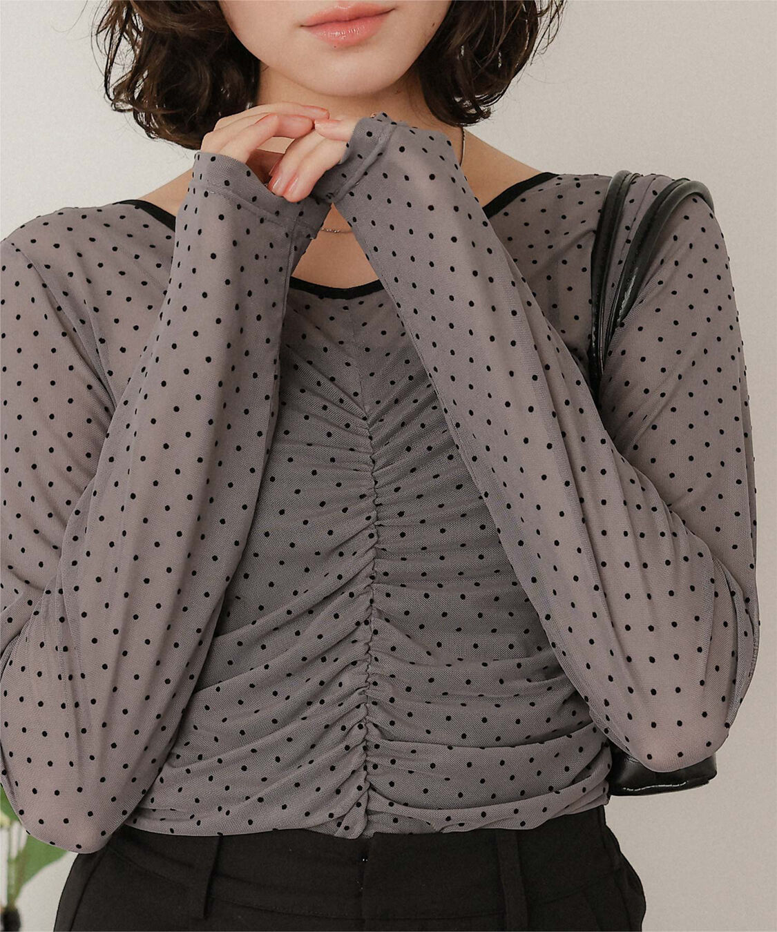 titivate「ロングスリーブインナートップス」|Tシャツ・カットソー|
