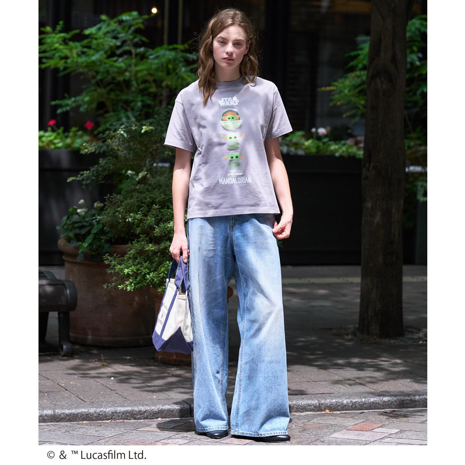DRESSTERIOR「【接触冷感】STAR WARS グローグ グラフィックTシャツ」|Tシャツ・カットソー|