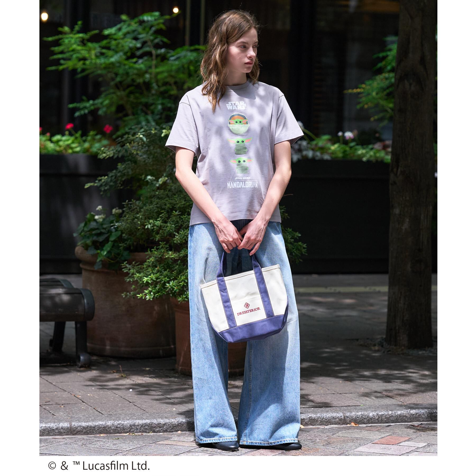 DRESSTERIOR「【接触冷感】STAR WARS グローグ グラフィックTシャツ」|Tシャツ・カットソー|