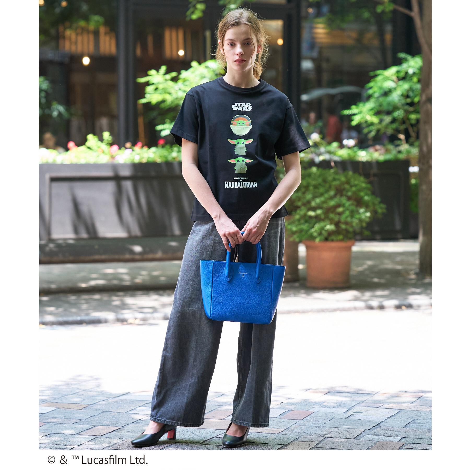 DRESSTERIOR「【接触冷感】STAR WARS グローグ グラフィックTシャツ」|Tシャツ・カットソー|