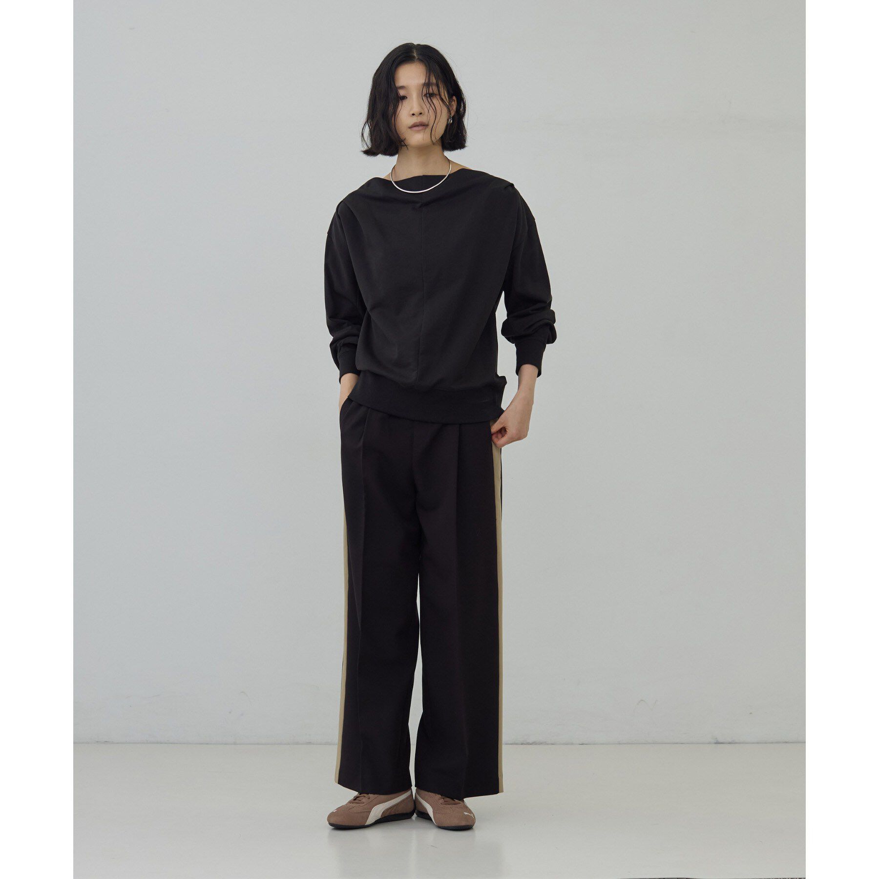 GALLEST「裏毛オフショルカットソー」|Tシャツ・カットソー|