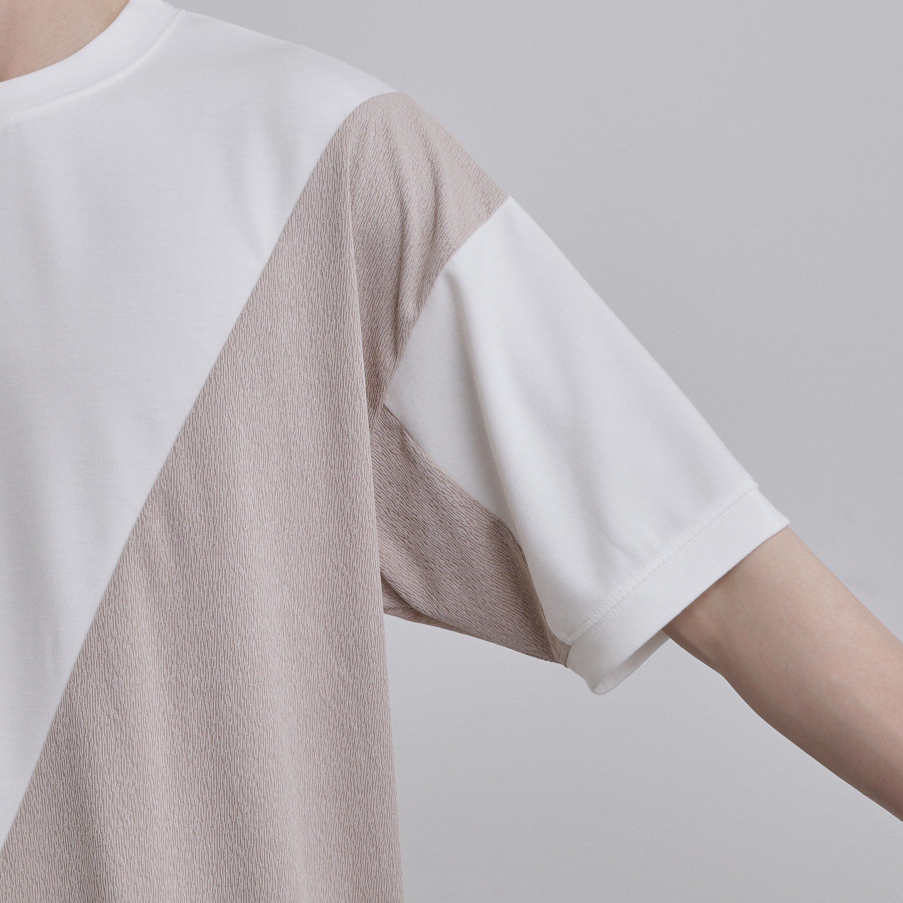 tk.TAKEO KIKUCHI「切り替えカットソー」|Tシャツ・カットソー|