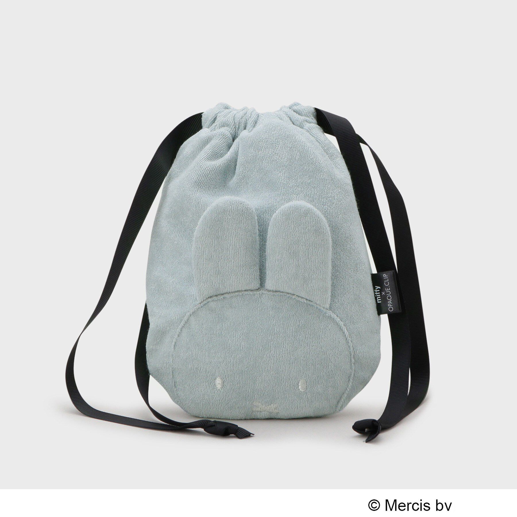 OPAQUE.CLIP「◆【miffy】パイル巾着ポーチ」|ポーチ|サックスブルー(09