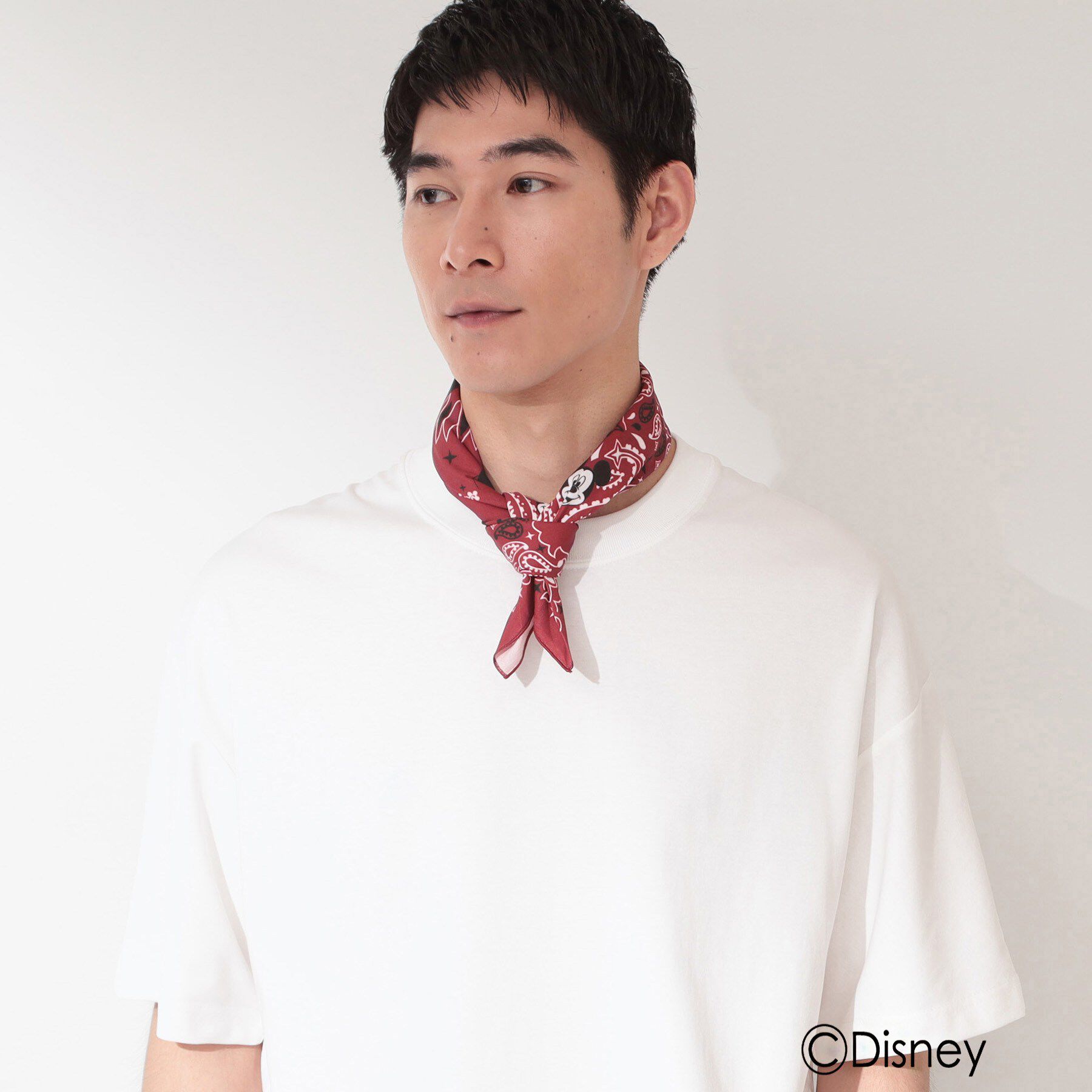 THE SHOP TK「【Disney】ミッキーマウス バンダナ」|バンダナ・スカーフ|