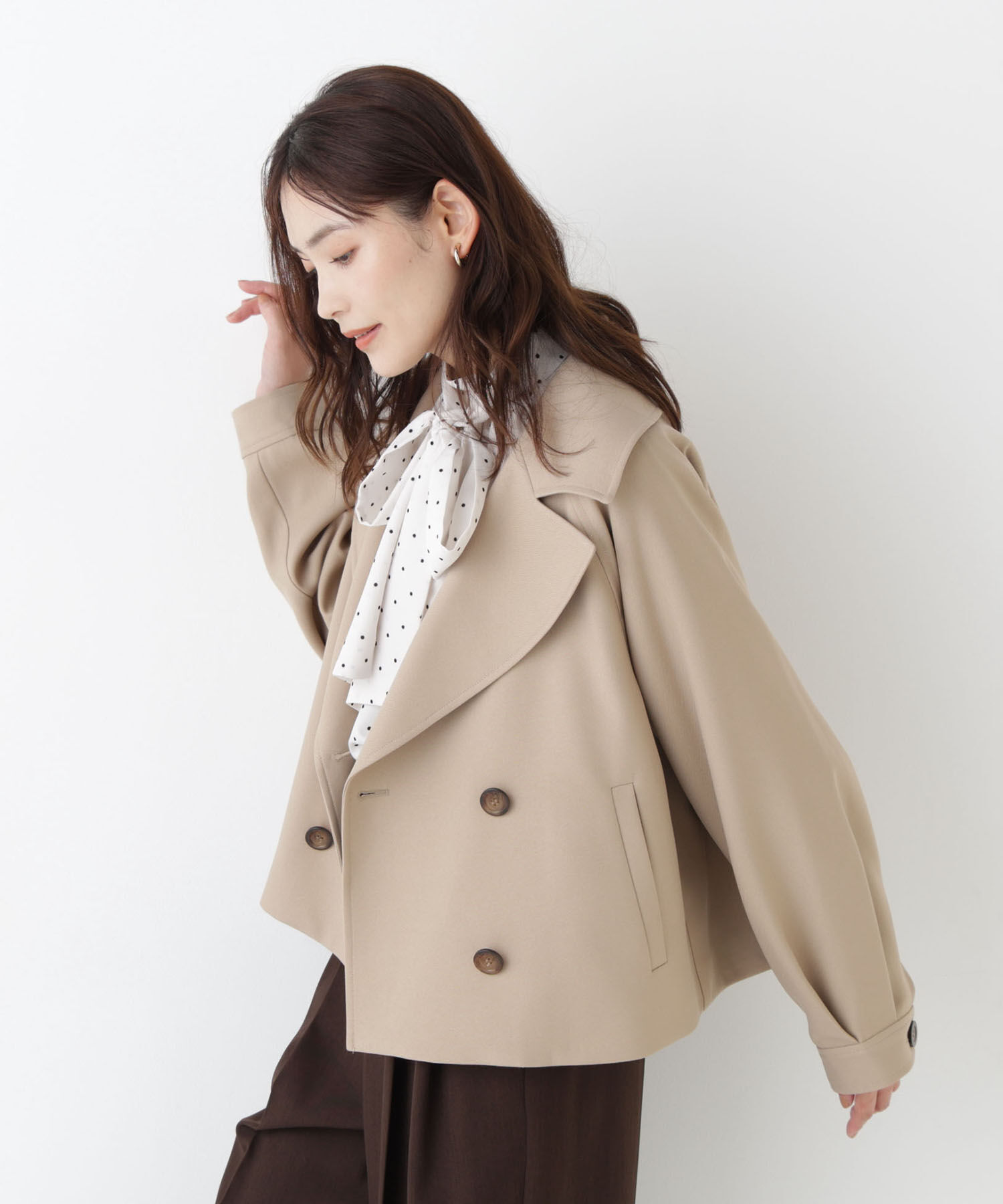  「<ちょうど､いい服>｢おはよう｣から｢おつかれさま｣まで｡ 毎日ﾊｰﾌ 」|ブルゾン・スタジャン|