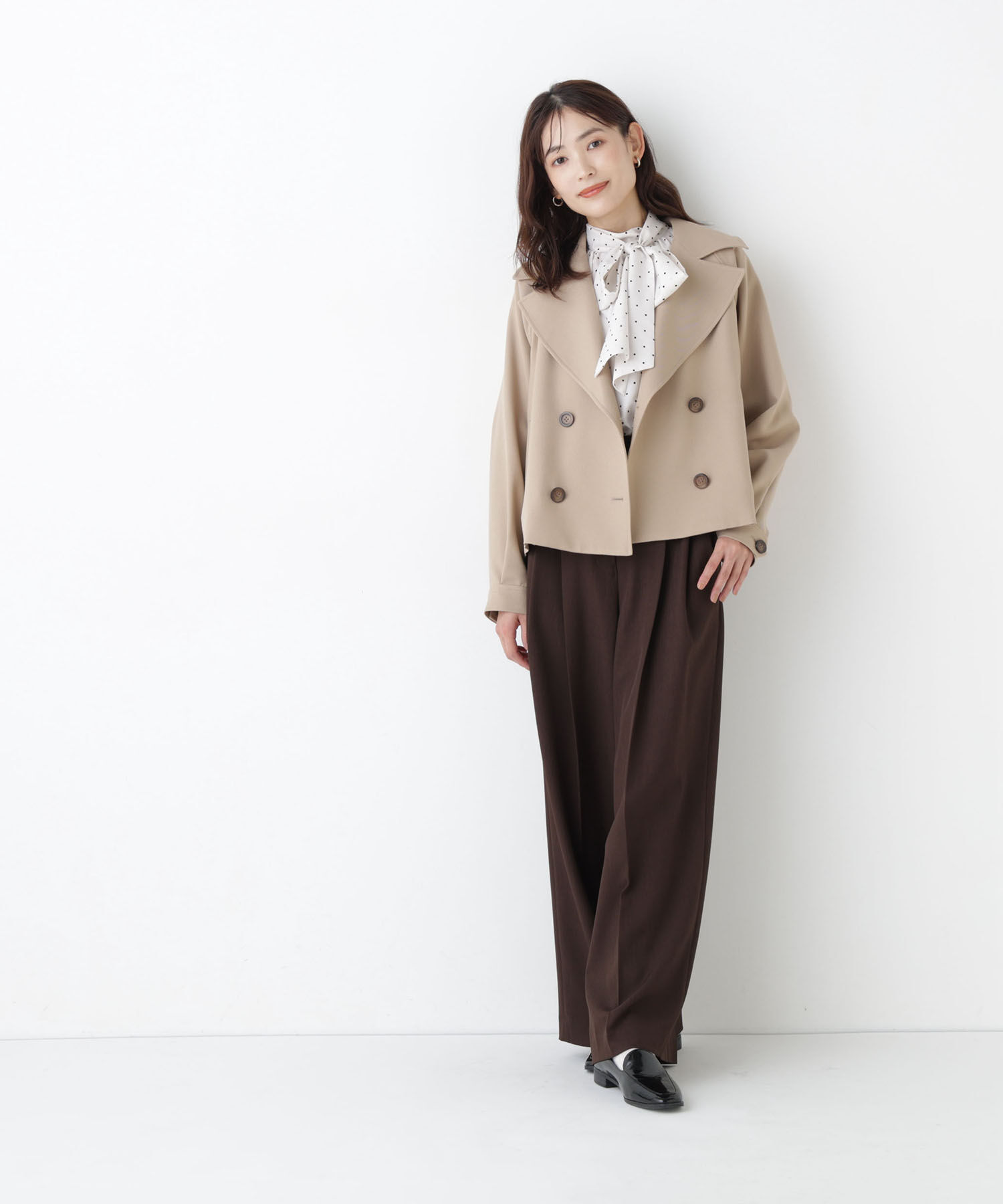 「<ちょうど､いい服>｢おはよう｣から｢おつかれさま｣まで｡ 毎日ﾊｰﾌ 」|ブルゾン・スタジャン|