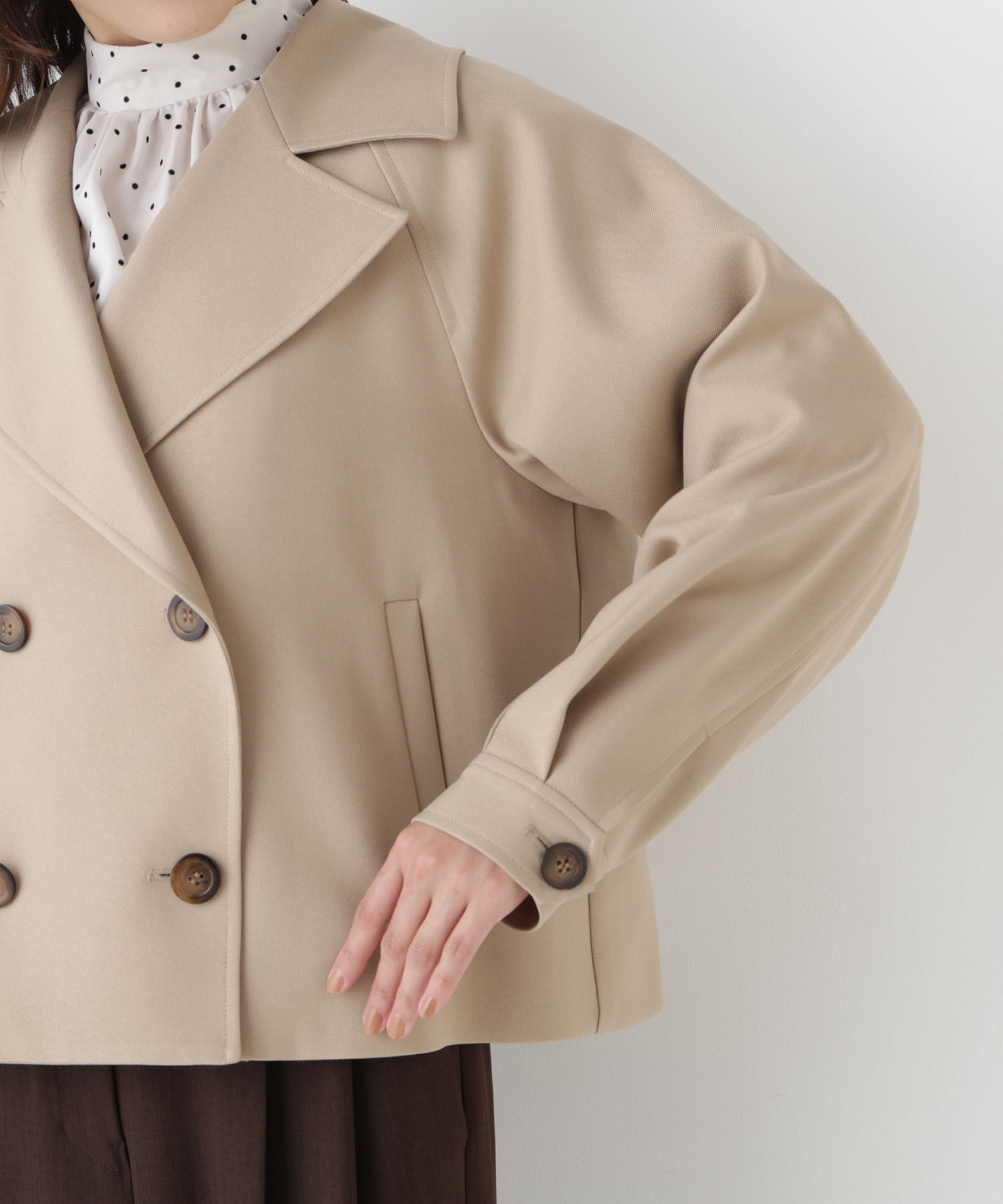  「<ちょうど､いい服>｢おはよう｣から｢おつかれさま｣まで｡ 毎日ﾊｰﾌ 」|ブルゾン・スタジャン|