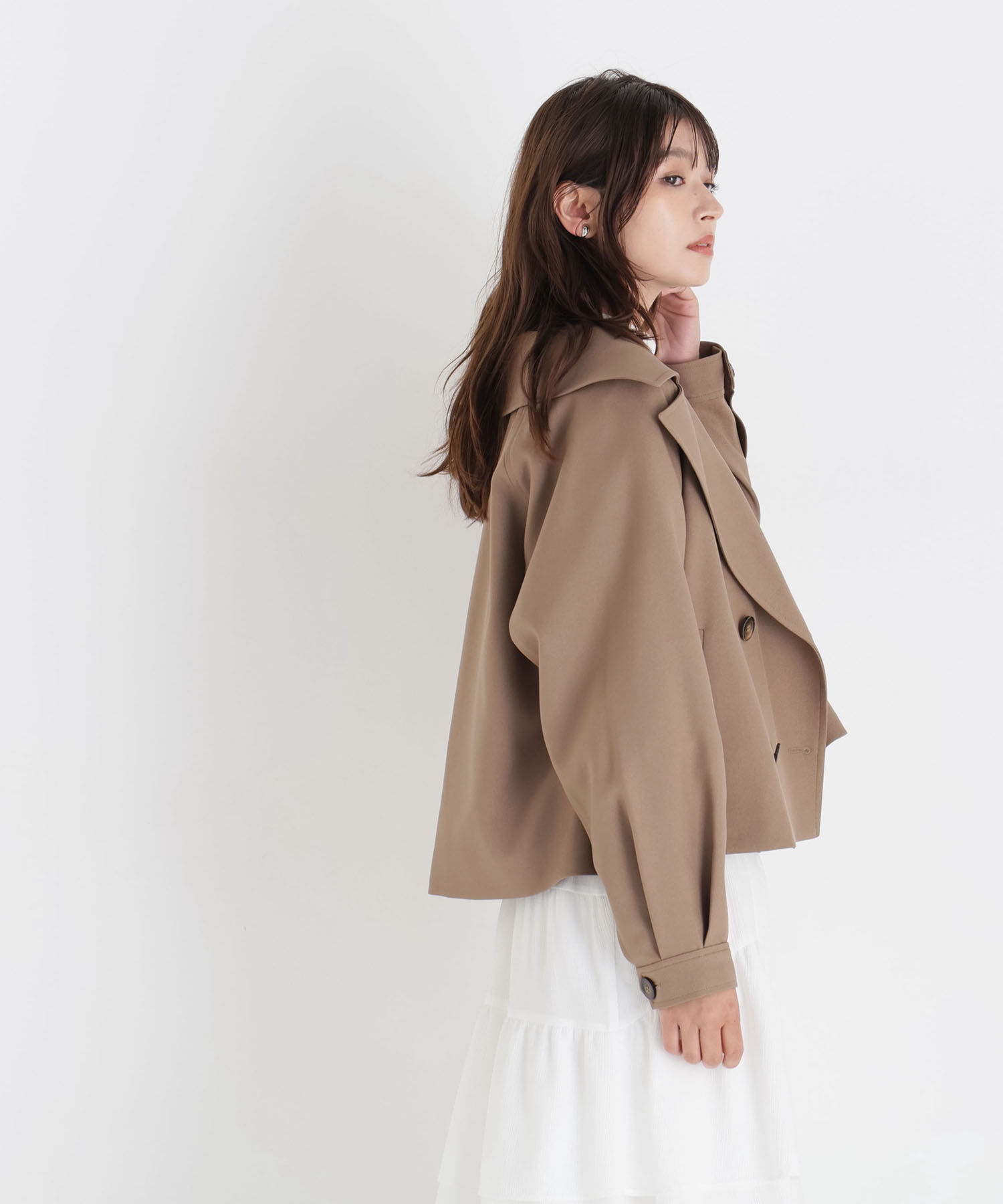  「<ちょうど､いい服>｢おはよう｣から｢おつかれさま｣まで｡ 毎日ﾊｰﾌ 」|ブルゾン・スタジャン|