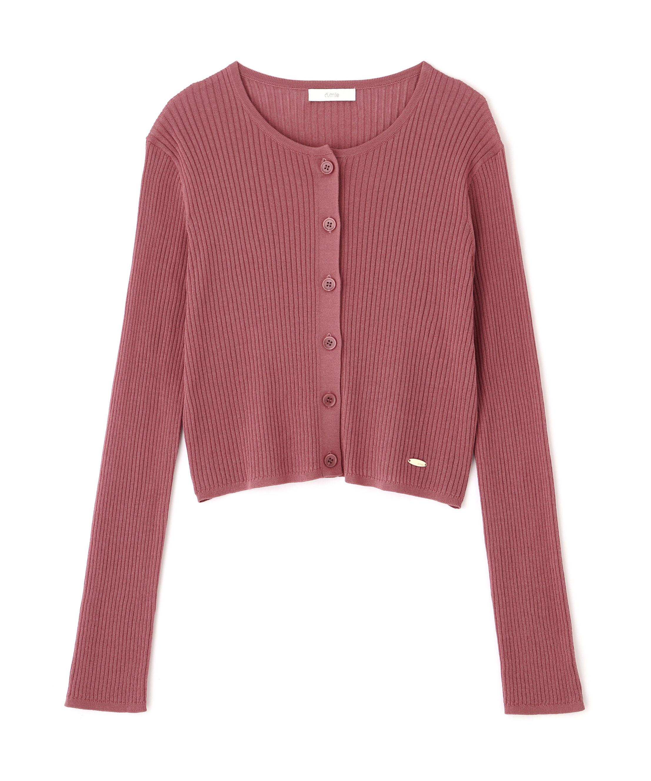 PROPORTION BODY DRESSING「＜a/mie＞リブニットカーディガン」|カーディガン|