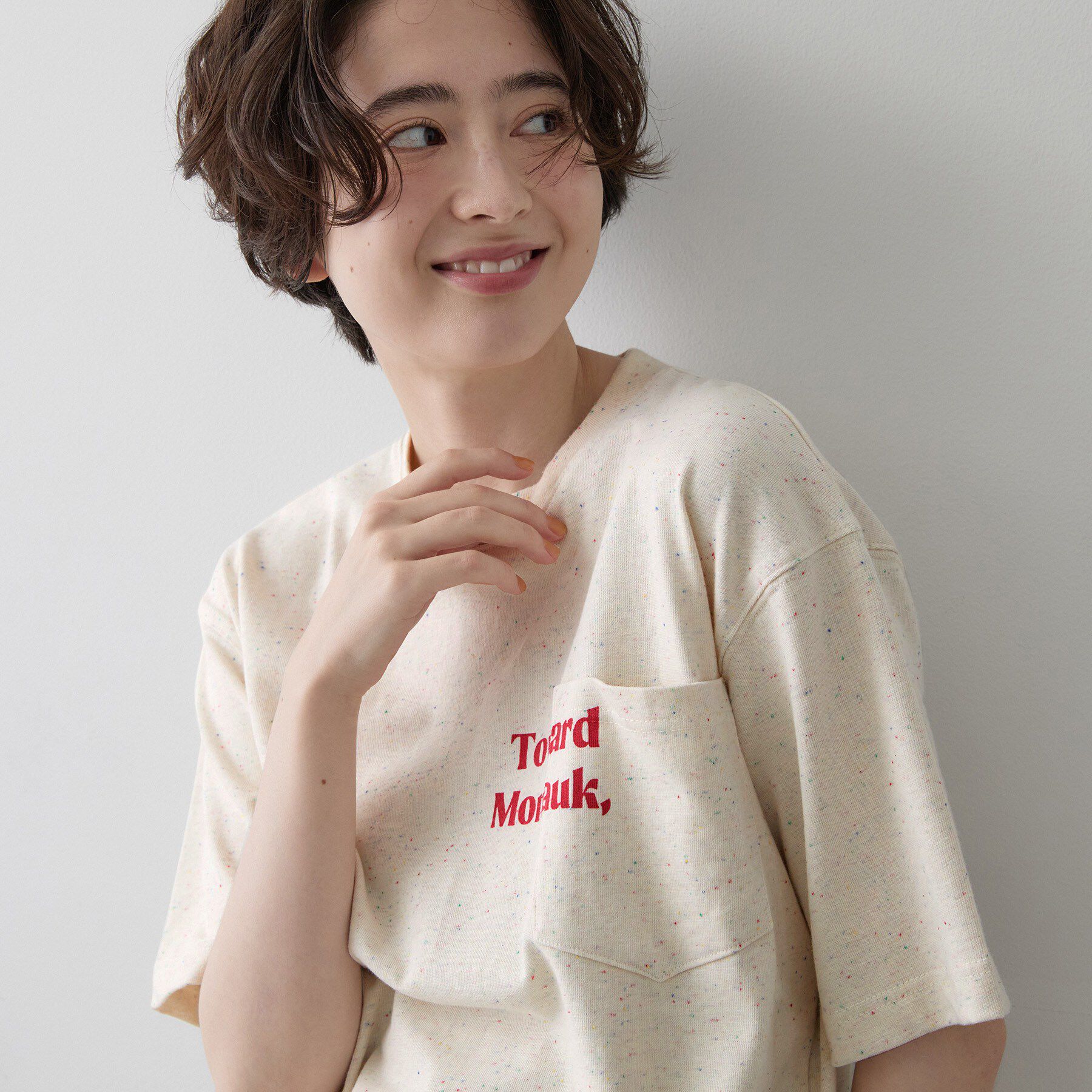 Dessin「カラーネップ ポケットTシャツ」|Tシャツ・カットソー|