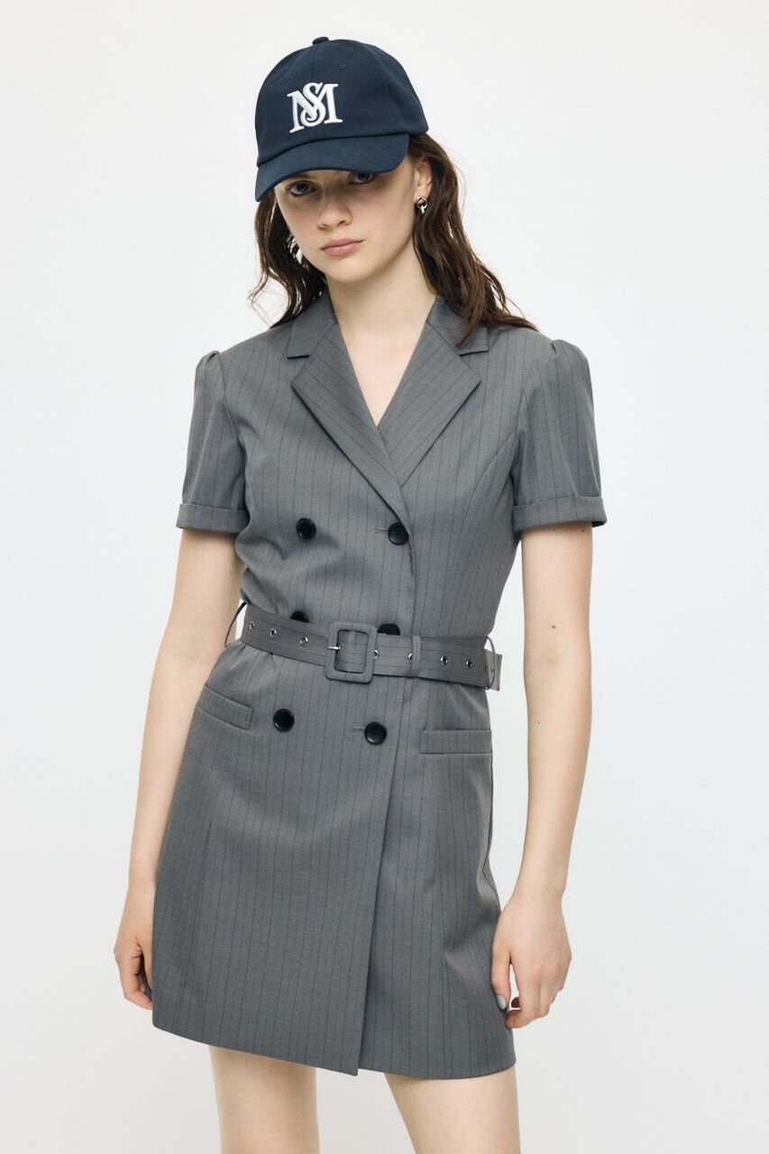 MOUSSY「DOUBLE BREASTED BLAZER MINI ワンピース」|ワンピース|