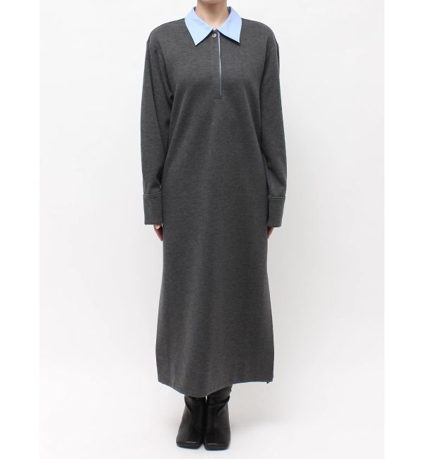ELENDEEK「BICOLOR POLO OP」|ワンピース|