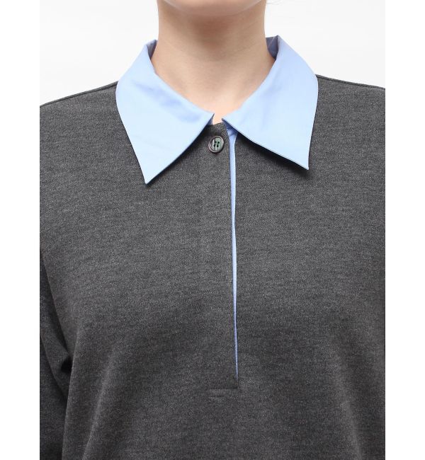 ELENDEEK「BICOLOR POLO OP」|ワンピース|