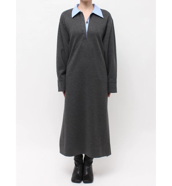 ELENDEEK「BICOLOR POLO OP」|ワンピース|