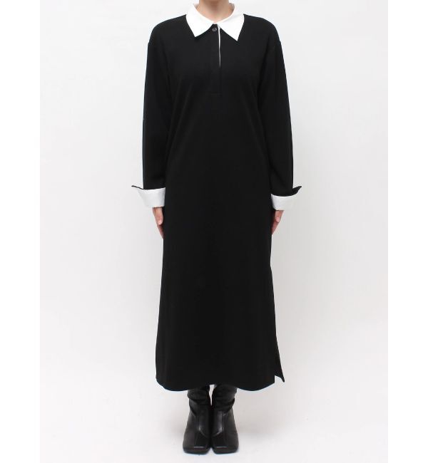 ELENDEEK「BICOLOR POLO OP」|ワンピース|