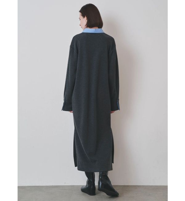 ELENDEEK「BICOLOR POLO OP」|ワンピース|