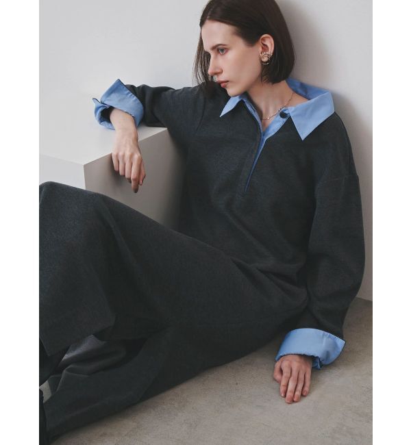 ELENDEEK「BICOLOR POLO OP」|ワンピース|