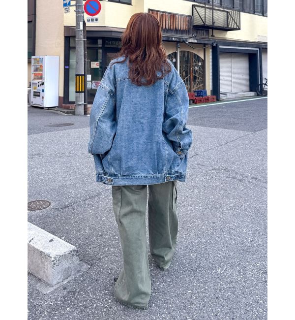 Ungrid「ビッグシルエットデニムジャケット」|デニムジャケット|