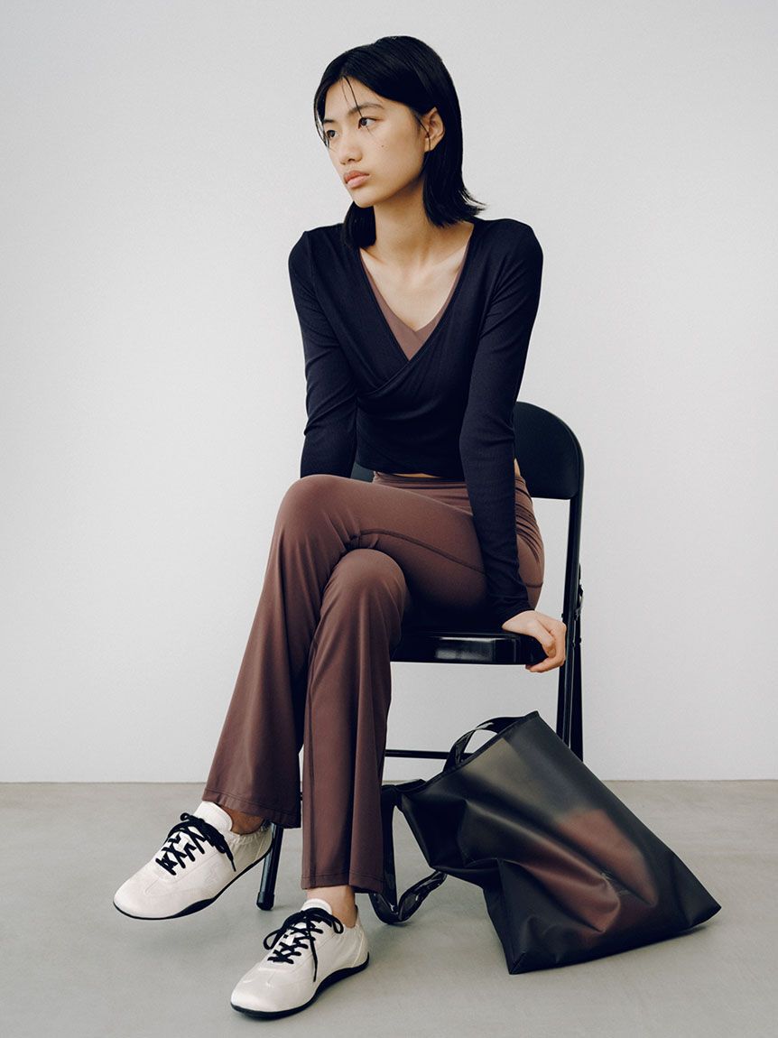 emmi atelier「【W&T】フレアレギンス」|その他|