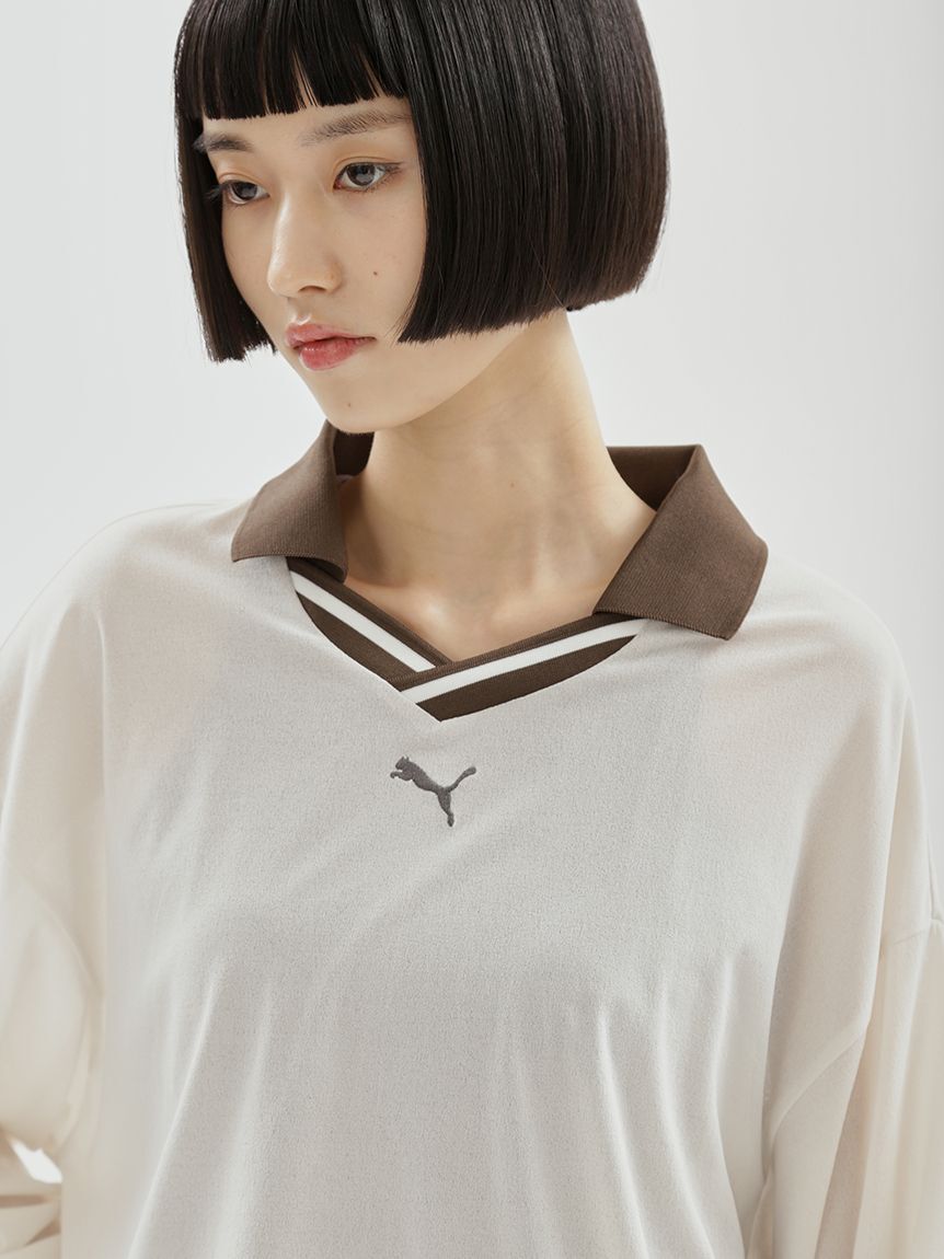 PUMA「【emmi&times;PUMA】SHEER GAME SHIRTS」|シャツ・ブラウス|