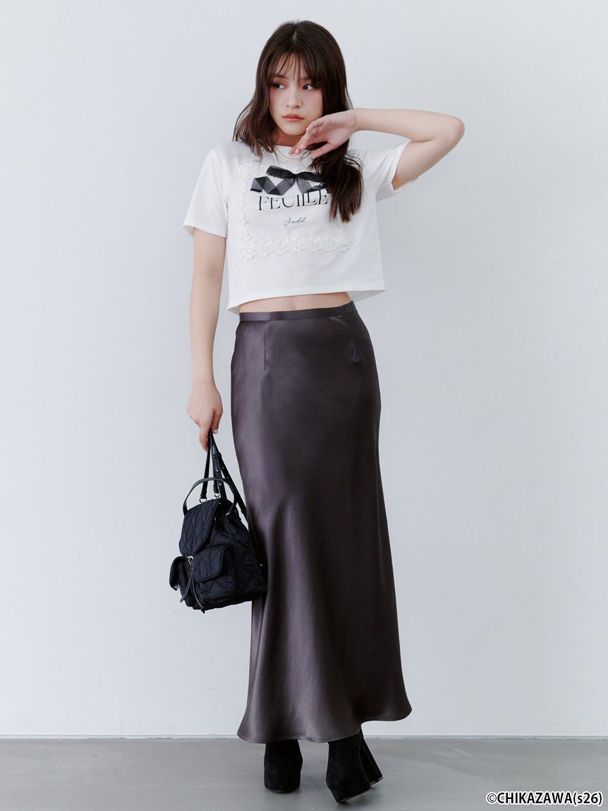 SNIDEL「【SNIDEL&times;近沢レース店】コラボTシャツ」|Tシャツ・カットソー|