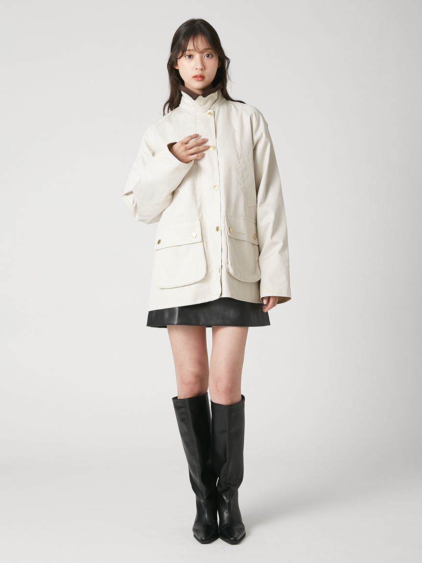 FRAY I.D「【撥水】【Barbour】ミドルレングスジャケット」|その他|