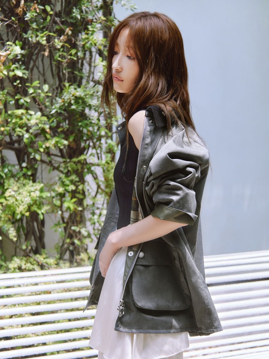 FRAY I.D「【撥水】【Barbour】ミドルレングスジャケット」|その他|