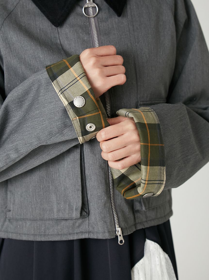 FRAY I.D「【撥水】【Barbour】ショートフライトジャケット」|その他|