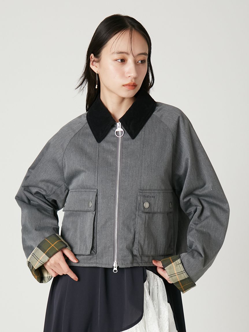 FRAY I.D「【撥水】【Barbour】ショートフライトジャケット」|その他|